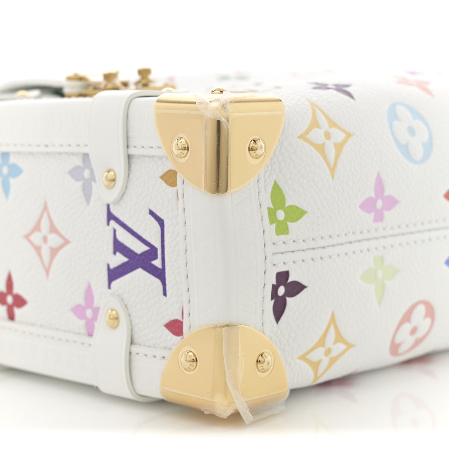 Louis Vuitton LV x TM Cowhide Monogram Multicolor Side Trunk MM