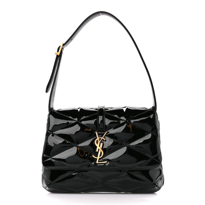 Saint Laurent Patent Quilted Le 57 Diamond Shoulder Bag Black 1 of 10