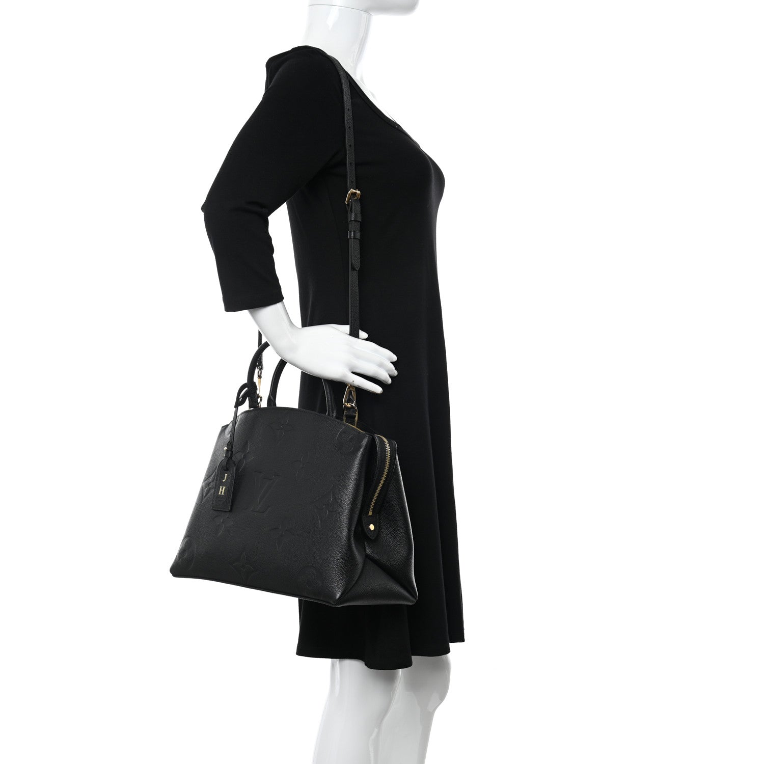 Louis Vuitton Empreinte Monogram Giant Grand Palais Black 2 of 10