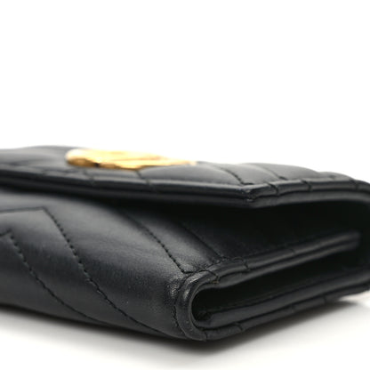 Gucci Calfskin Matelasse GG Marmont Wallet Black 7 of 8