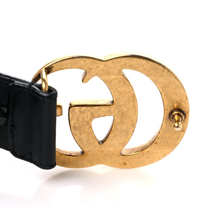 Gucci Calfskin Double G 40mm Belt 100 40 Black 6 of 11