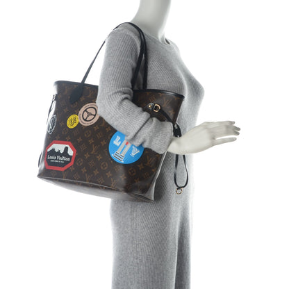 Louis Vuitton Monogram World Tour Neverfull MM 2 of 9