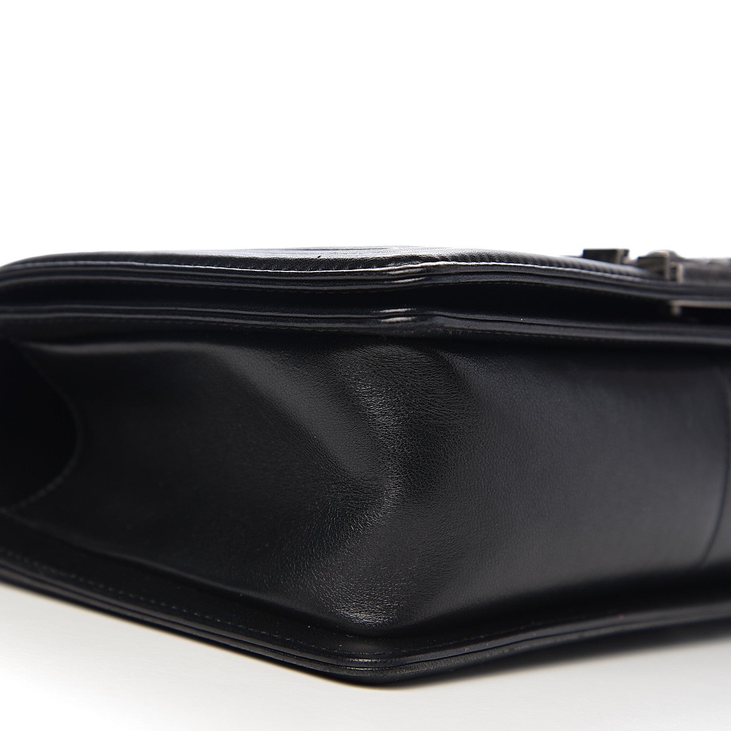 Chanel Lambskin Quilted Medium Boy Flap Black 9 of 12