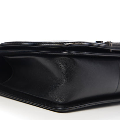 Chanel Lambskin Quilted Medium Boy Flap Black 9 of 12
