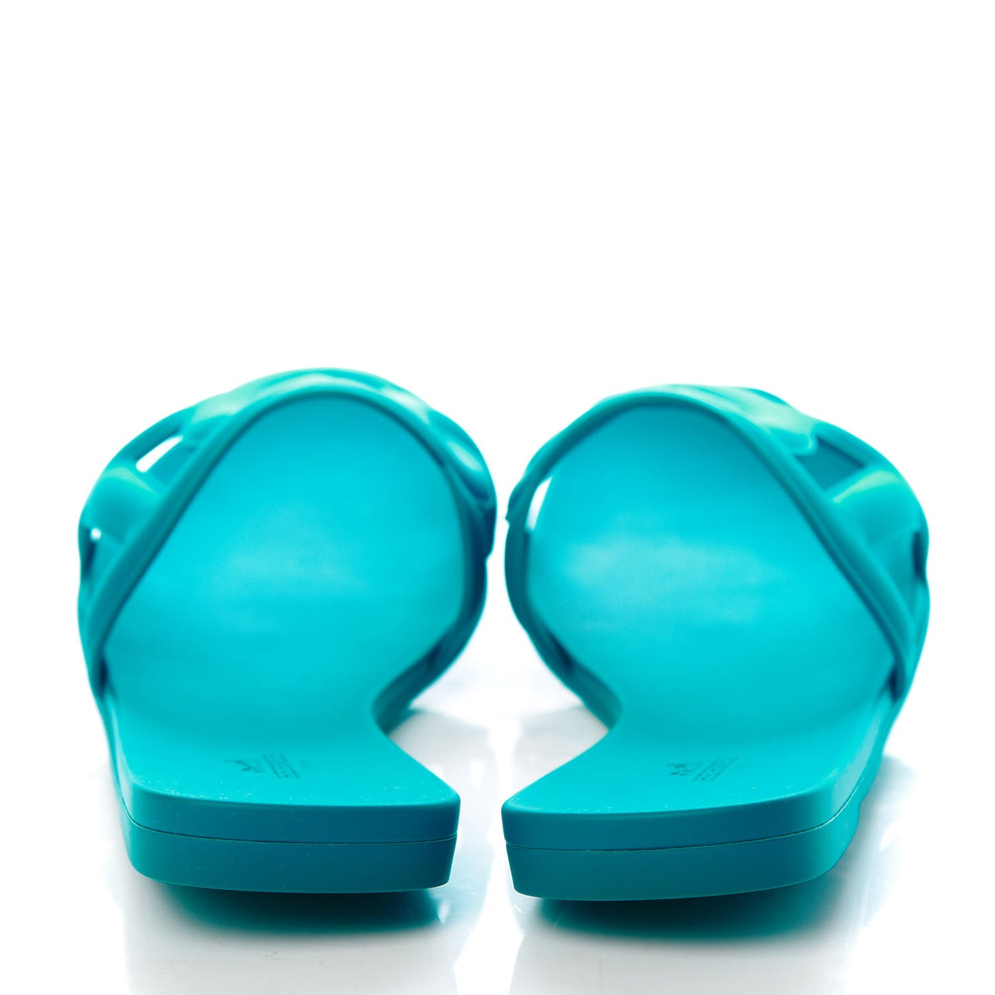 Rubber Aloha Sandals 41 Bleu Vif
