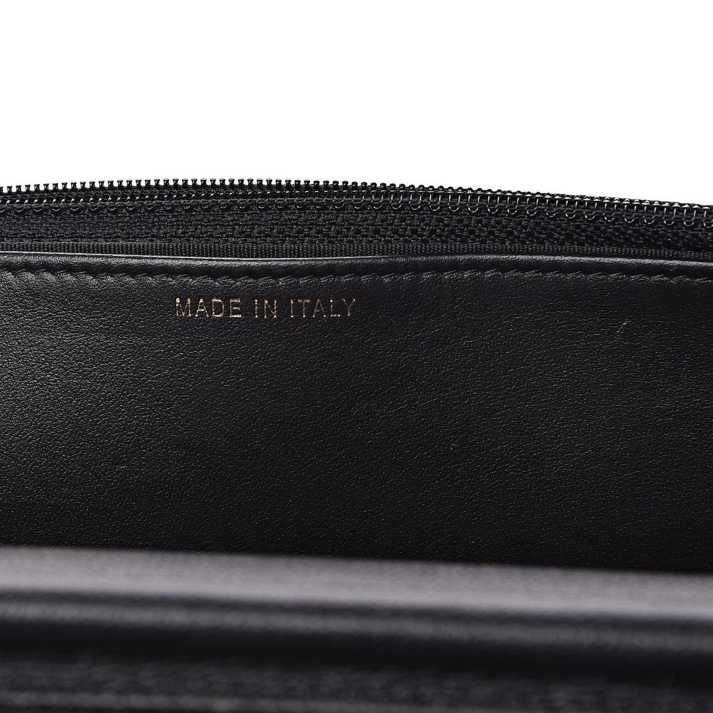 Caviar Quilted Boy Wallet On Chain WOC Black