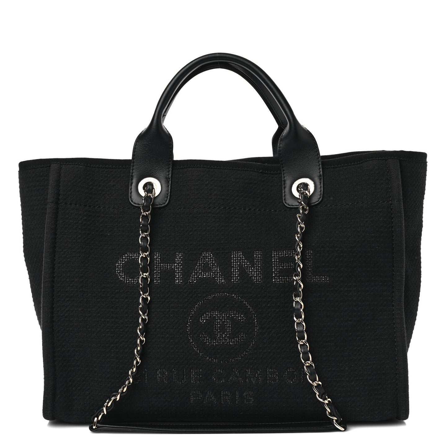 Mixed Fibers Small Deauville Tote Navy