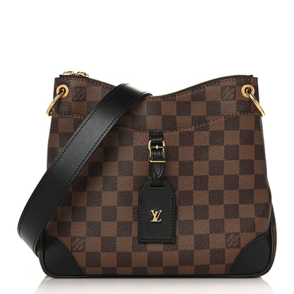 Louis Vuitton Damier Ebene Odeon PM Black 1 of 9