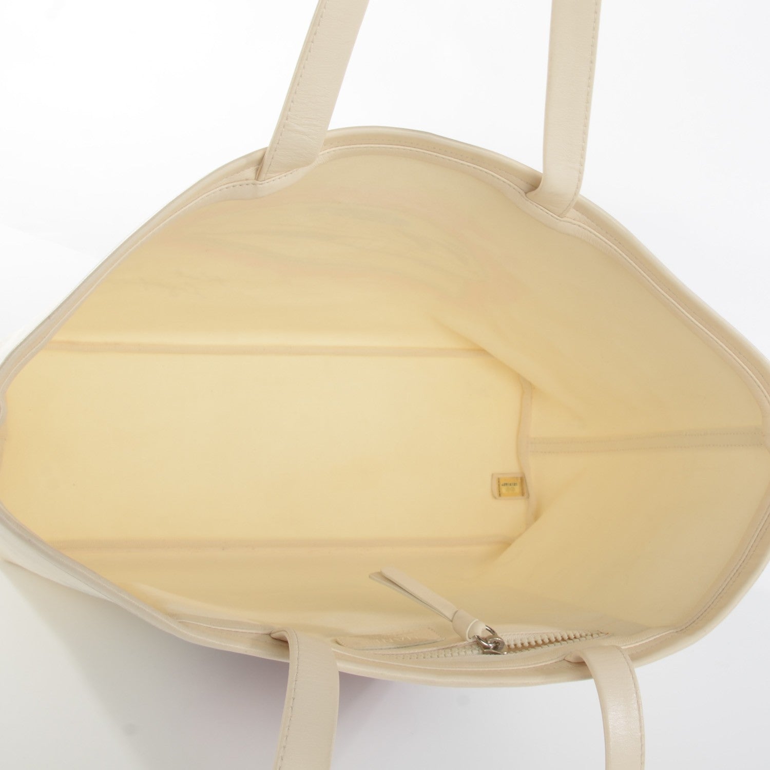 Chanel Canvas Calfskin Mobile Art Tote White 5 of 9
