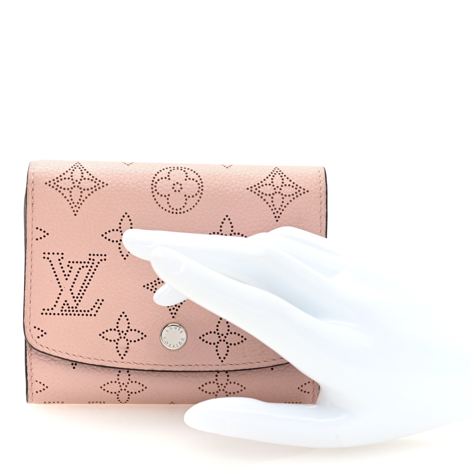 Louis Vuitton Mahina Iris Compact Wallet NM Magnolia 2 of 7
