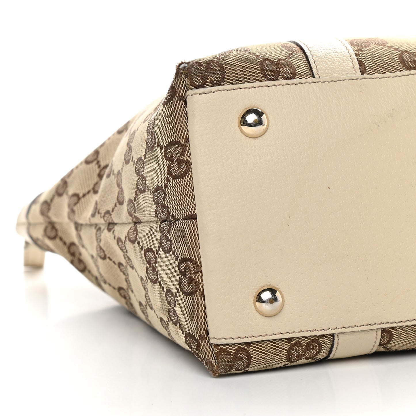 Monogram Abbey Medium Tote Off White