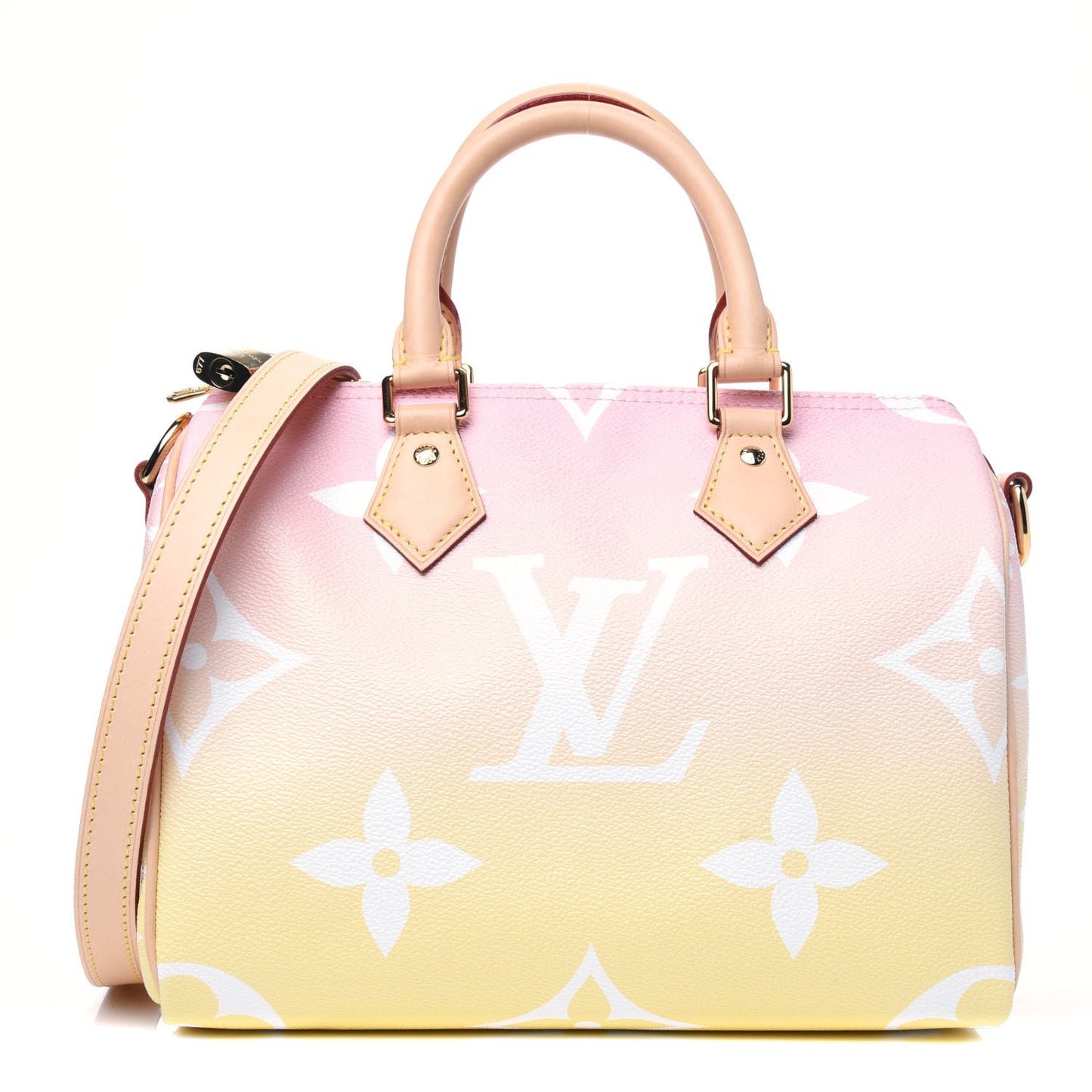 Monogram Giant By The Pool Speedy Bandouliere 25 Light Pink