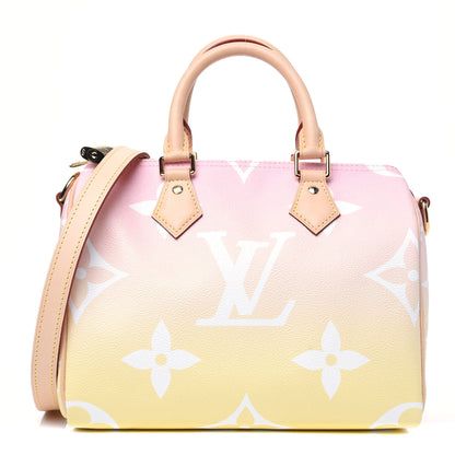 Louis Vuitton Monogram Giant By The Pool Speedy Bandouliere 25 Light Pink 1 of 11