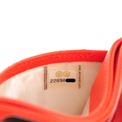 Chanel Lambskin Quilted Card Holder Red 8 of 8