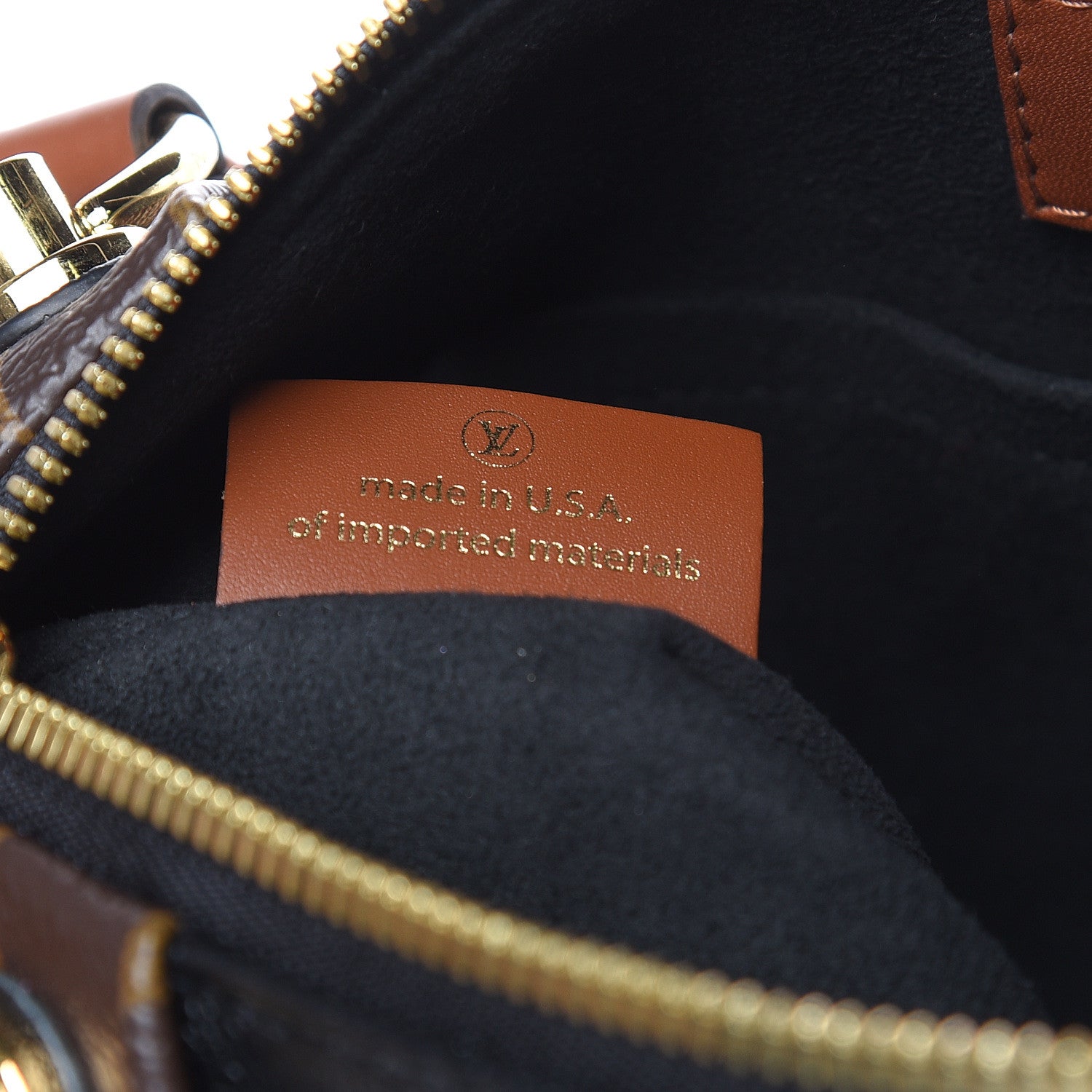 Louis Vuitton Monogram V Tote BB Black 7 of 10