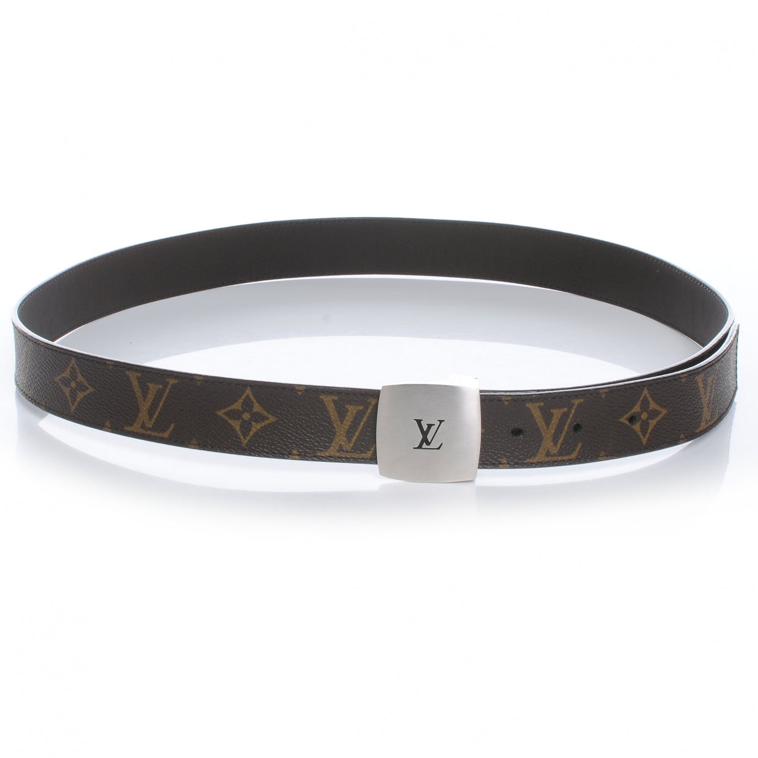 Louis Vuitton Monogram LV Cut Belt 95 38 1 of 5