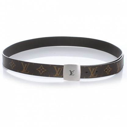 Louis Vuitton Monogram LV Cut Belt 95 38 1 of 5