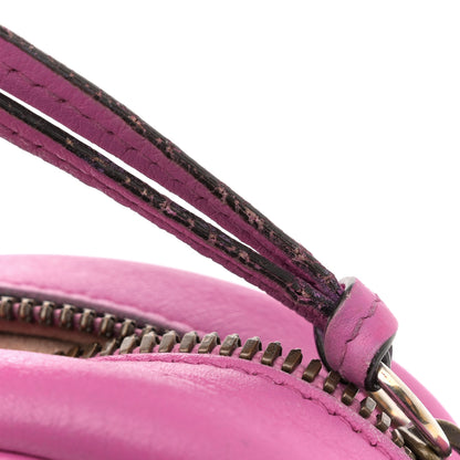 Gucci Calfskin Matelasse Small GG Marmont Chain Shoulder Bag Candy Mousse 11 of 12