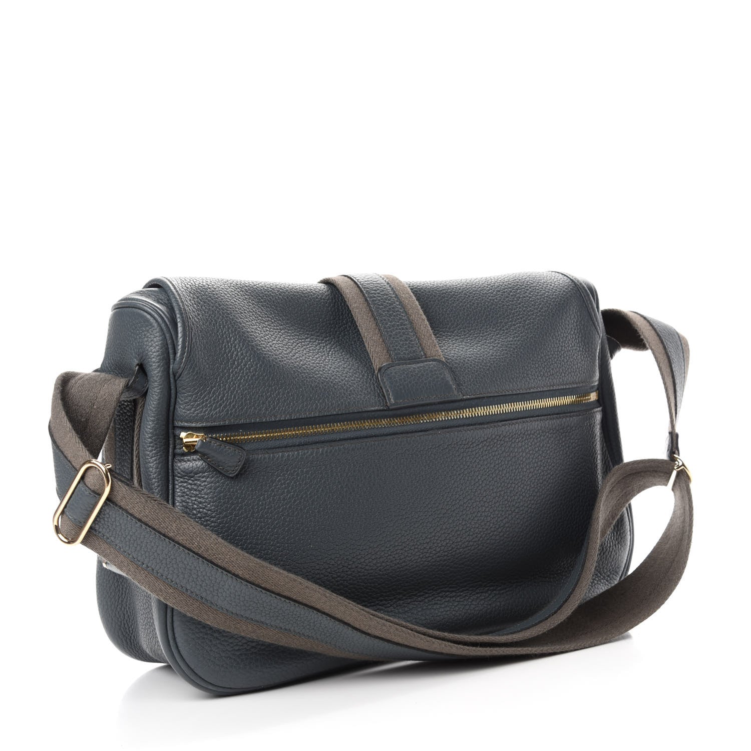 Hermes Taurillon Clemence Bourlingue Bleu Orage Etain 3 of 10