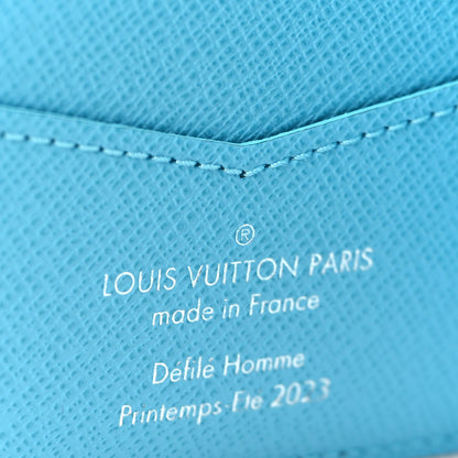 Louis Vuitton Monogram Playground Slender Wallet Black 6 of 7