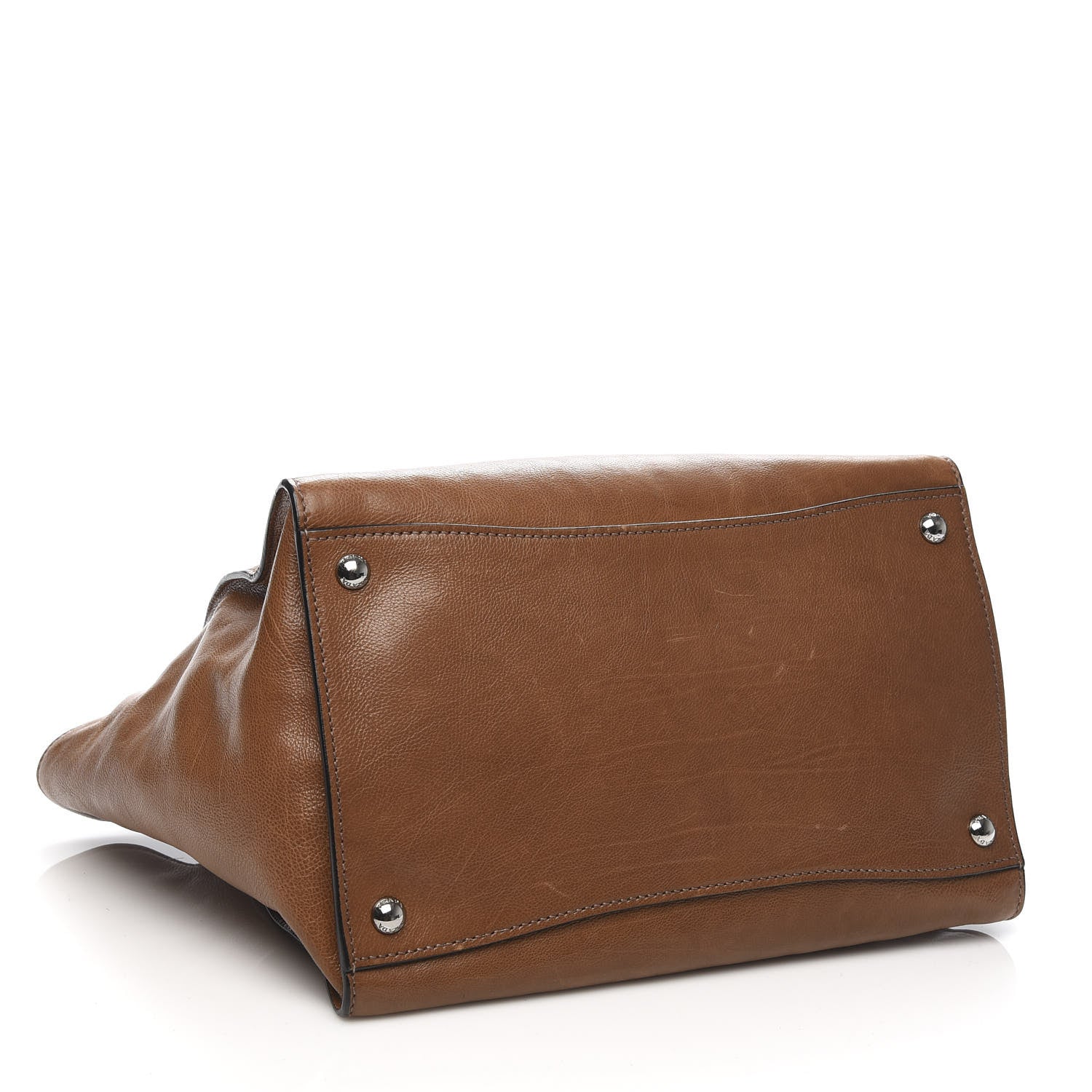 Prada Glace Calf Twin Pocket Tote Cannella 8 of 20