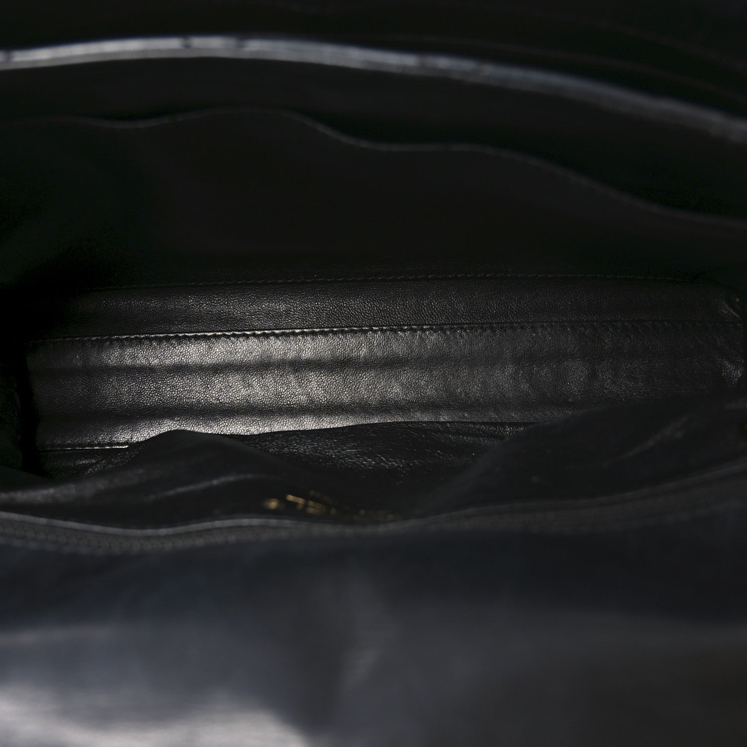 Chanel Lambskin Quilted Shoulder Bag Black 5 of 11