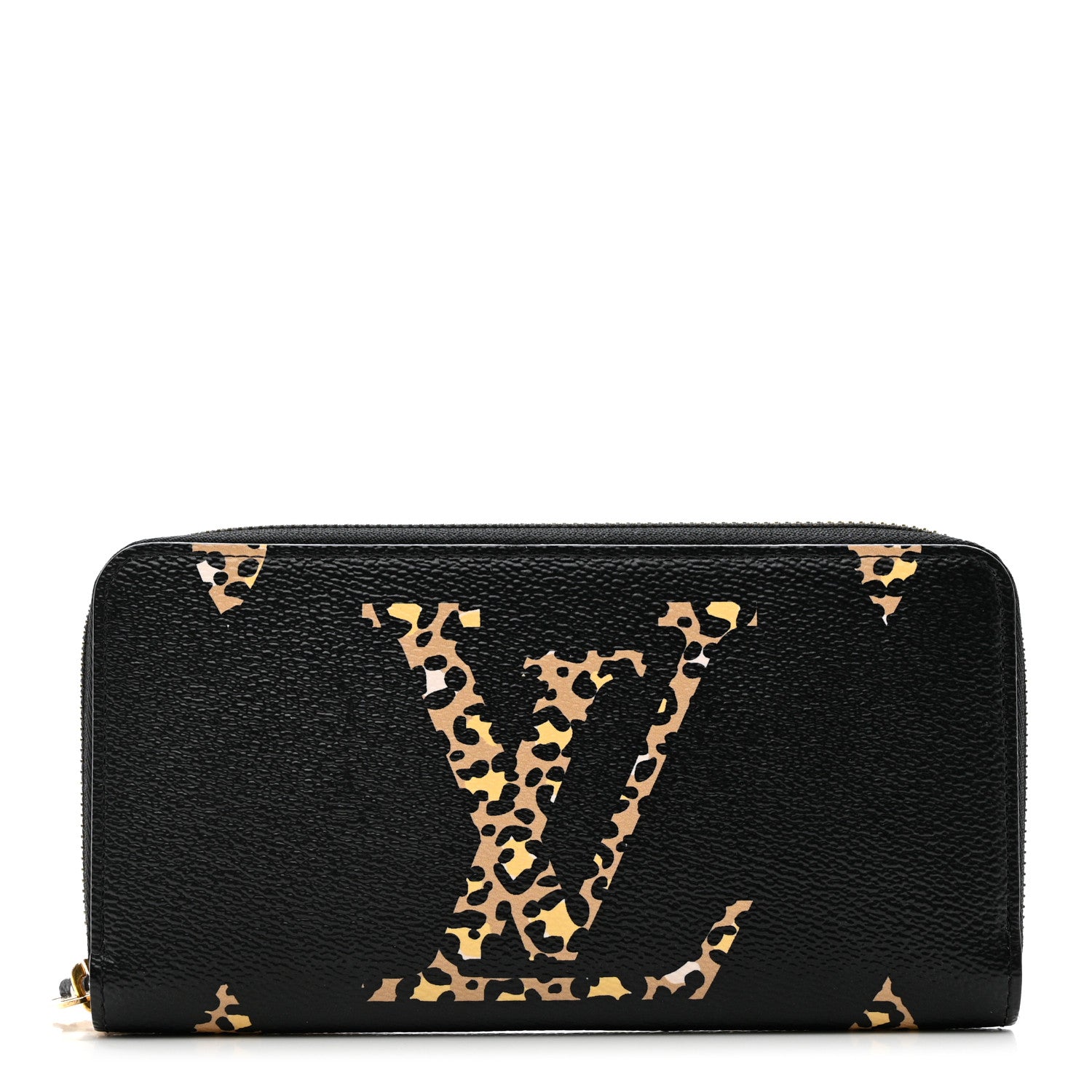 Louis Vuitton Monogram Giant Jungle Zippy Wallet Black 1 of 6