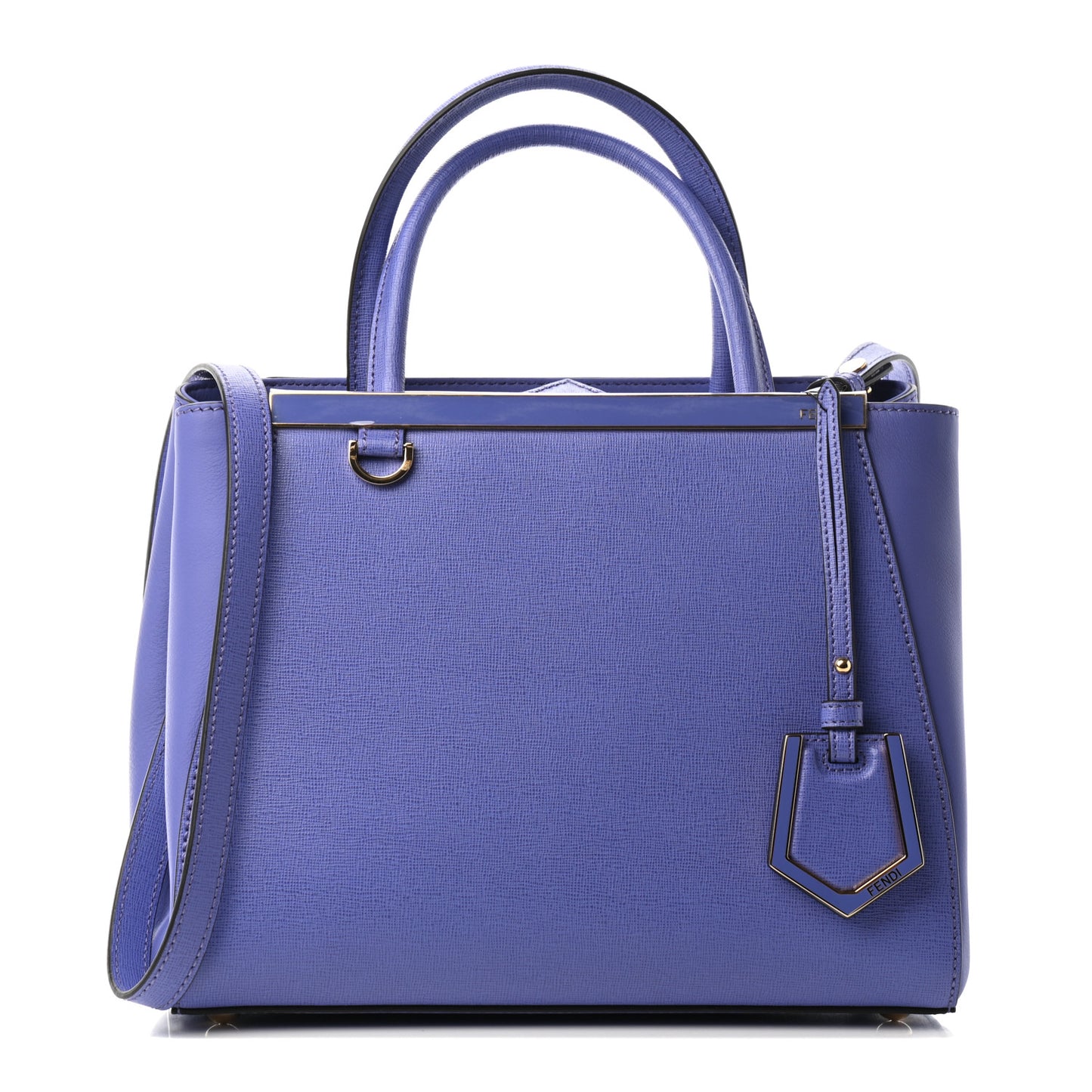 Vitello Elite Petite 2Jours Tote Viola Cassis