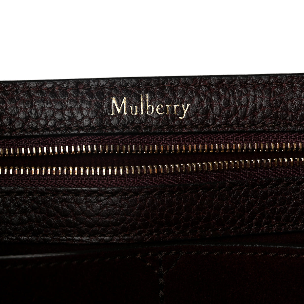 Mulberry Classic Grain Calfskin New Bayswater Oxblood 6 of 9