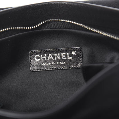 Chanel Lambskin Accordion Globe Clutch Black 6 of 17