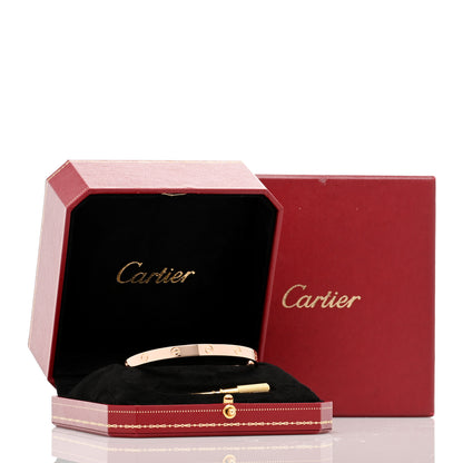 Cartier 18K Pink Gold LOVE Bracelet 20 5 of 5