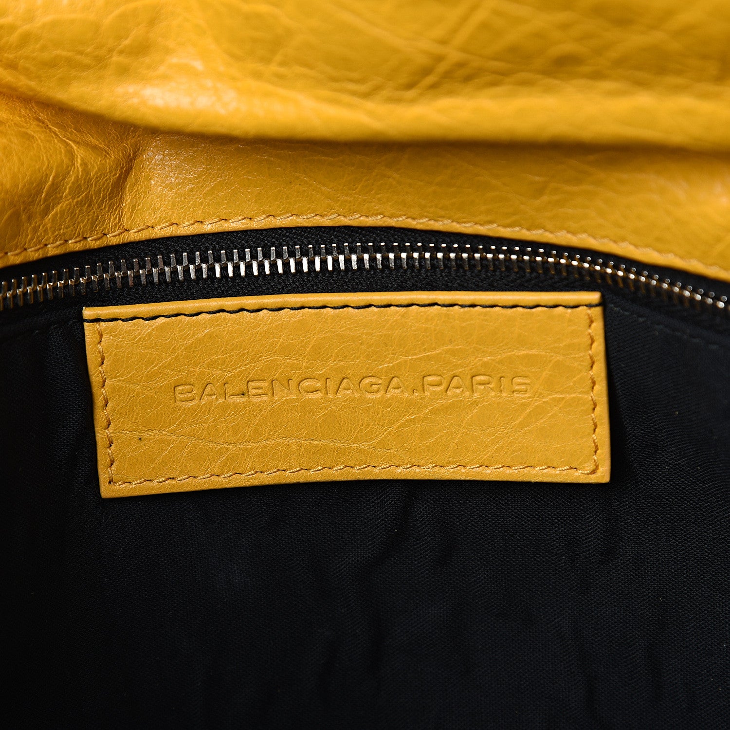 Balenciaga Agneau Giant 12 Silver Hardware Envelope Clutch Mangue 5 of 10
