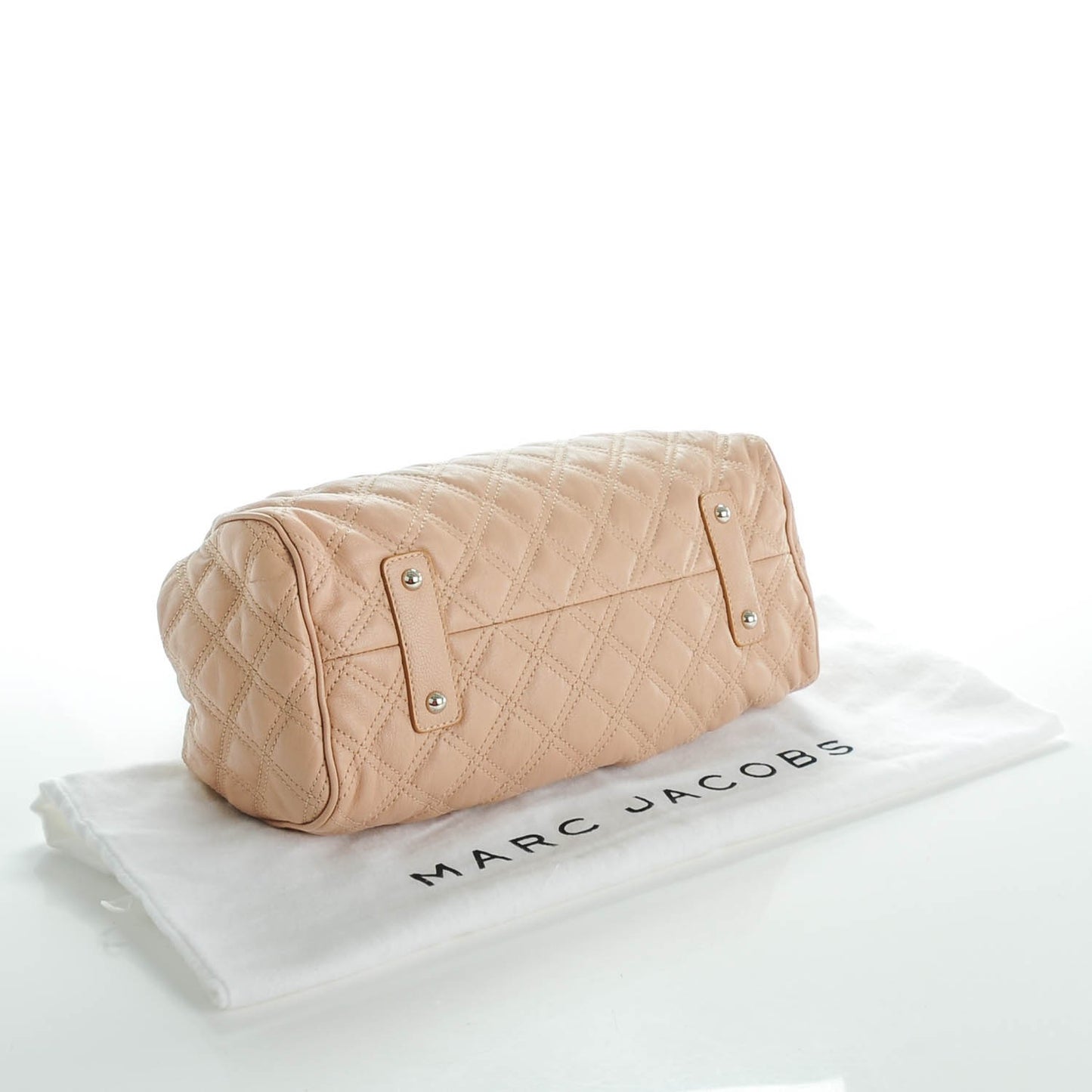 Calfskin Quilted Stam Blush