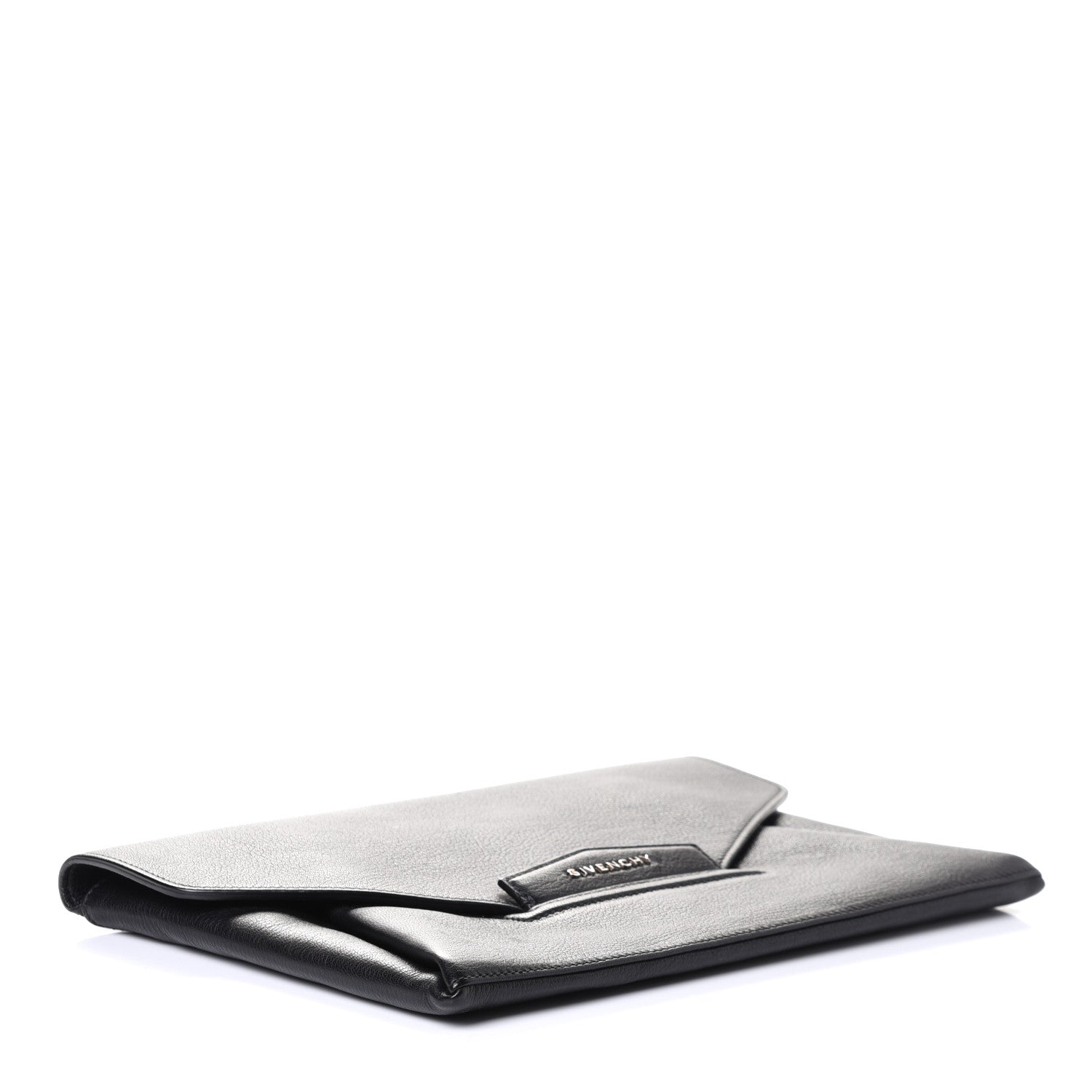 Givenchy Sugar Goatskin Medium Antigona Envelope Clutch Black 3 of 4