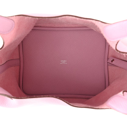Hermes Taurillon Clemence Picotin Lock 22 MM Mauve Sylvestre 5 of 10
