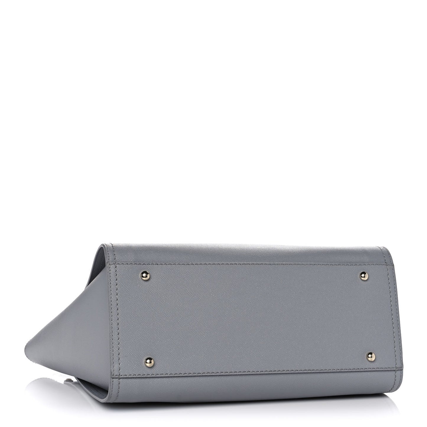 Caviar Studded Small Deauville Tote Grey