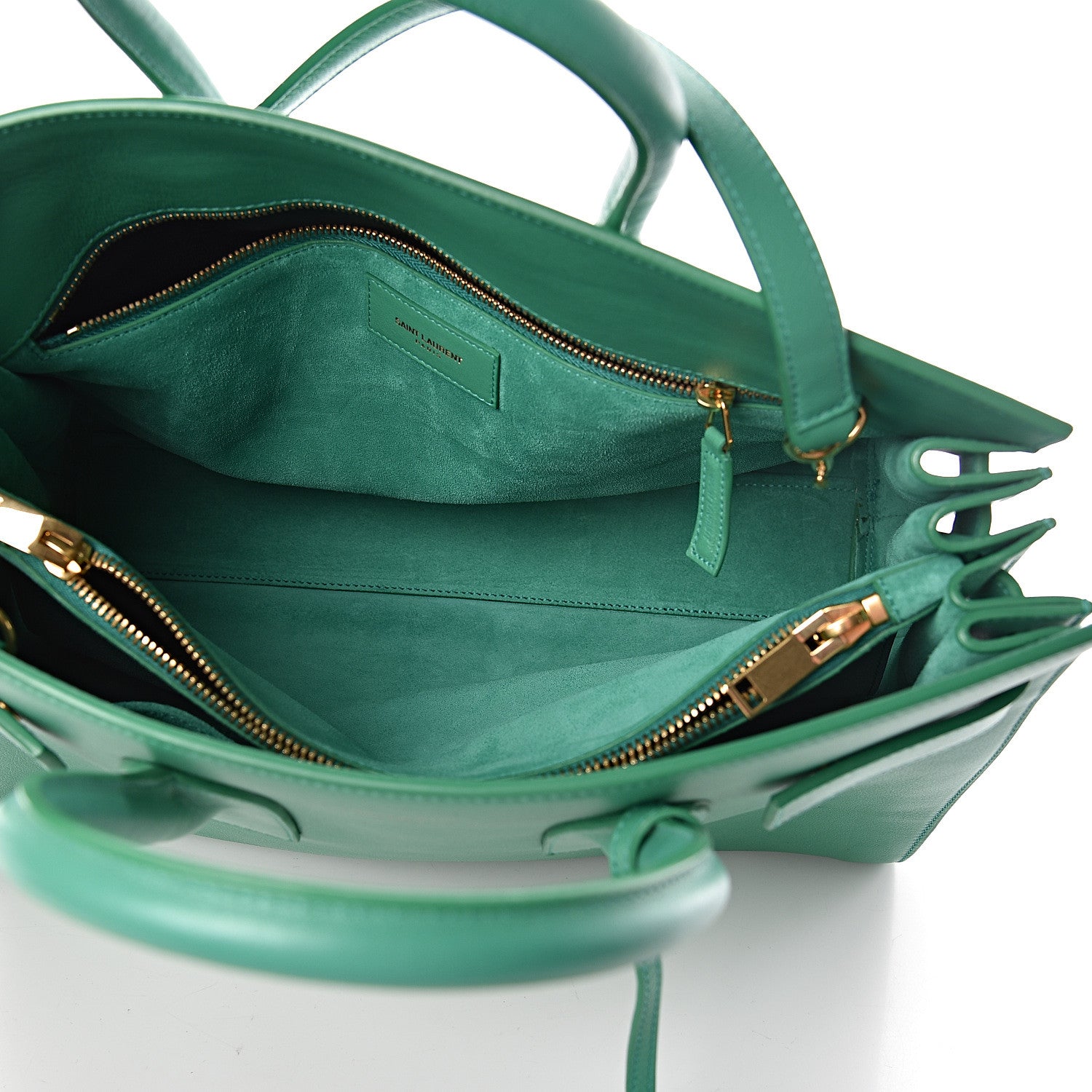 Saint Laurent Calfskin Small Sac De Jour Mint 5 of 9