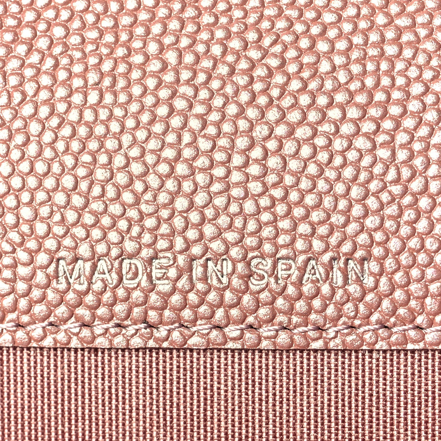 Chanel Metallic Caviar Chevron Quilted Vintage Mademoiselle Flap Card Holder Pink 7 of 9