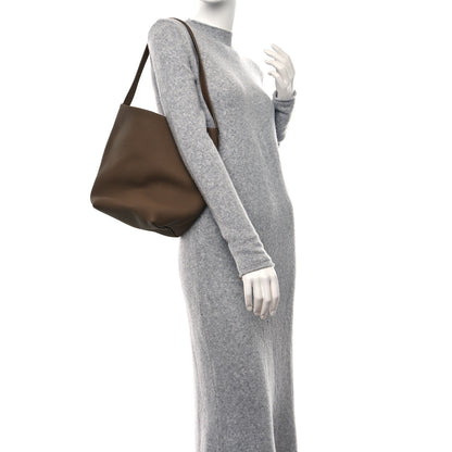 The Row Grained Calfskin Medium N/S Park Tote Taupe 2 of 8