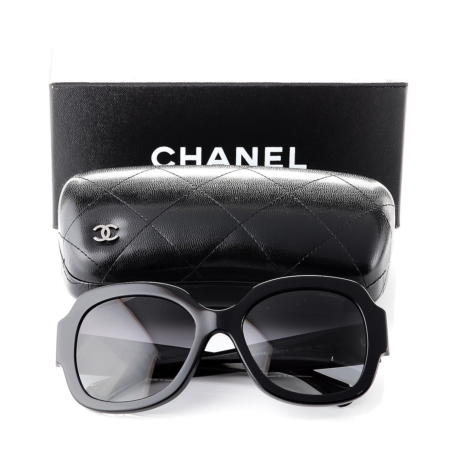 Chanel CC Sunglasses 5373 Black 8 of 8
