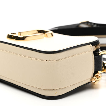 Marc Jacobs Saffiano Small Snapshot Camera Bag New Cloud White Multicolor 10 of 10