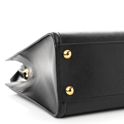 Prada Saffiano Lux Tote Black 9 of 11