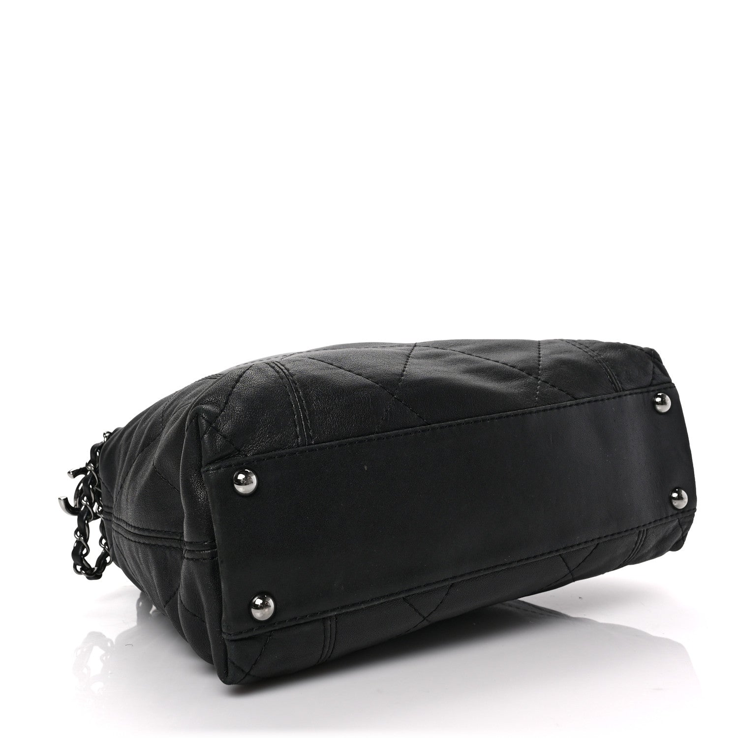 Chanel Lambskin Quilted Small Soft Touch Shoulder Bag Black 4 of 8