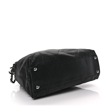 Chanel Lambskin Quilted Small Soft Touch Shoulder Bag Black 4 of 8