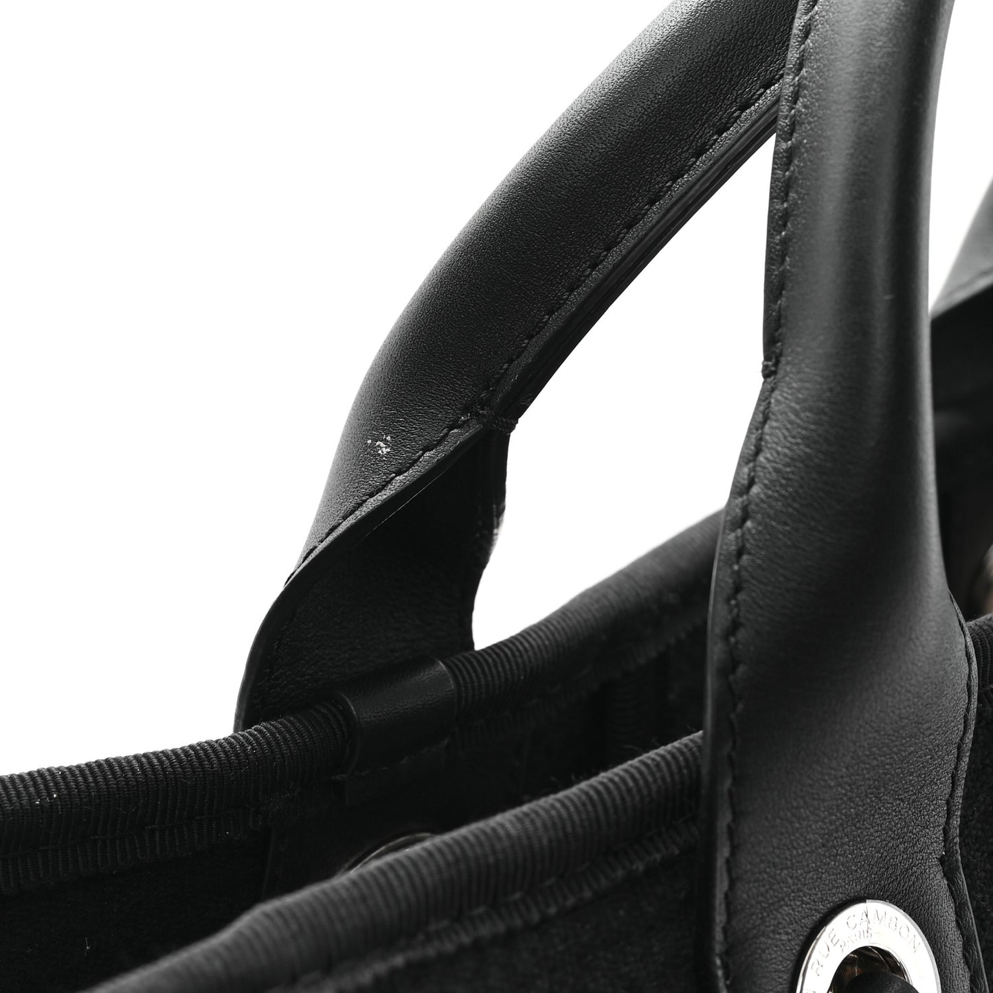 Mixed Fibers Small Deauville Tote Black