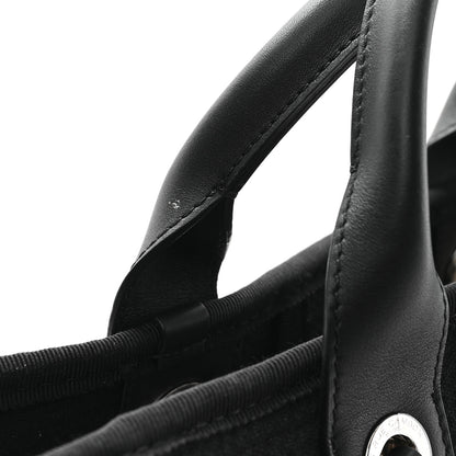 Chanel Mixed Fibers Small Deauville Tote Black 12 of 12