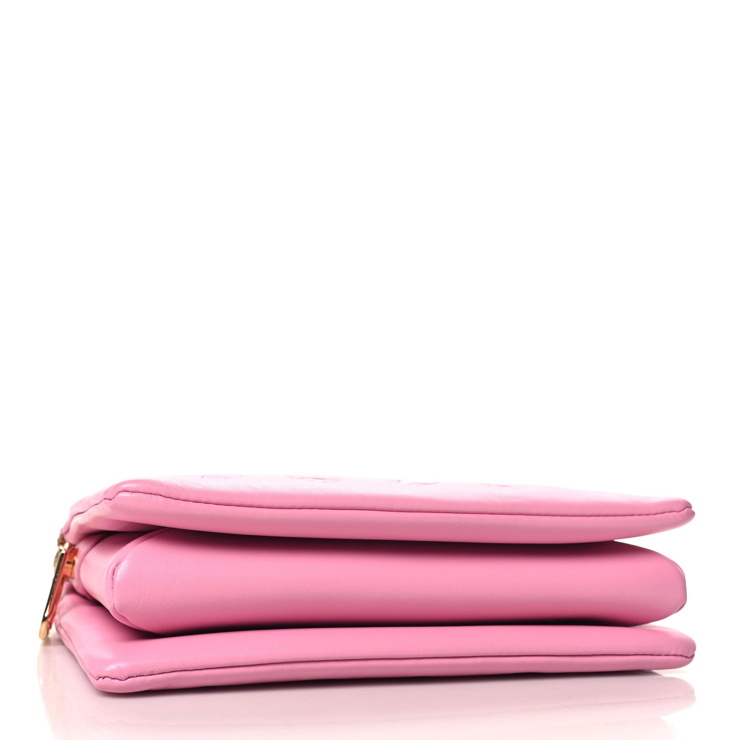 Louis Vuitton Lambskin Embossed Monogram Coussin PM Rose Bonbon 4 of 11