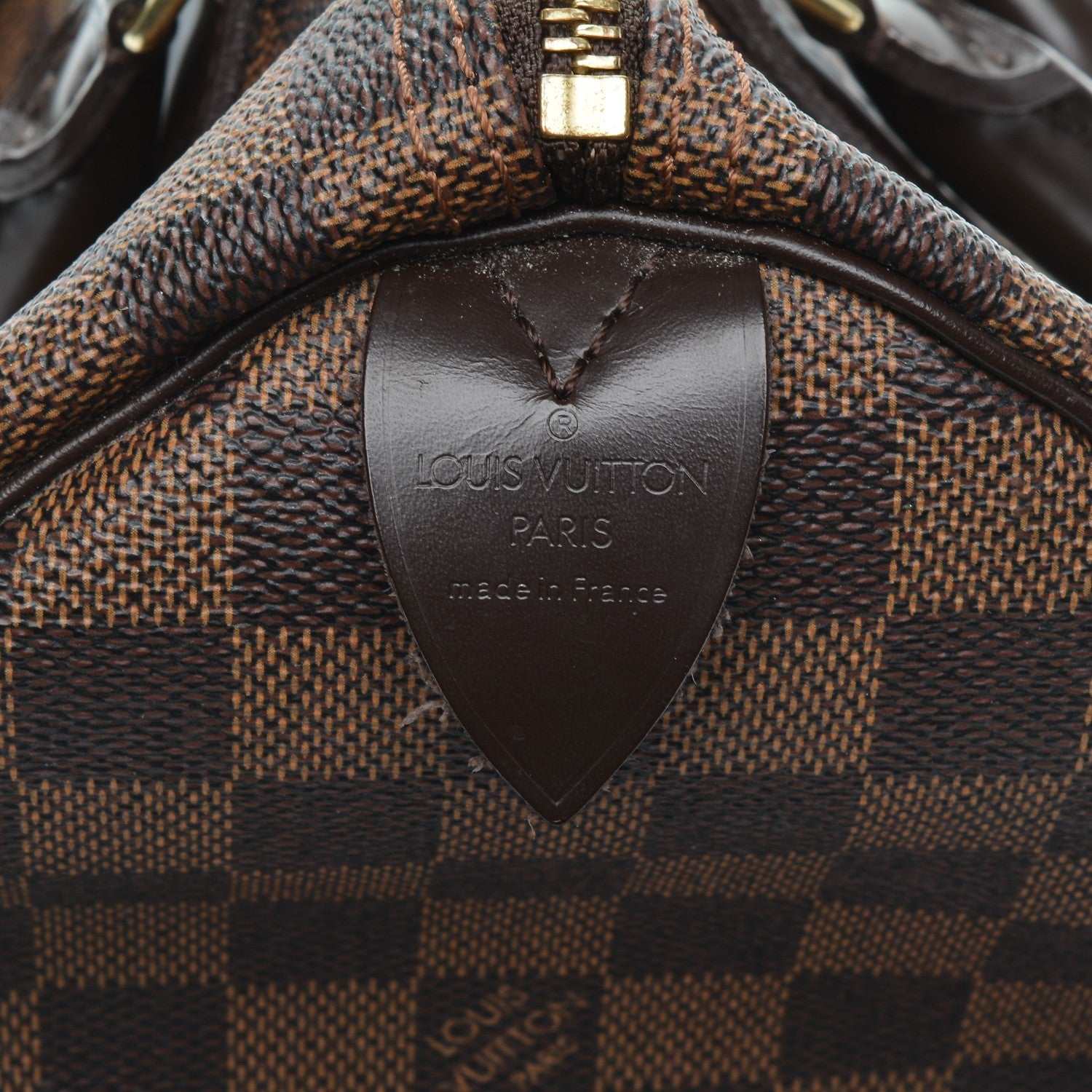 Louis Vuitton Damier Ebene Speedy 30 6 of 6