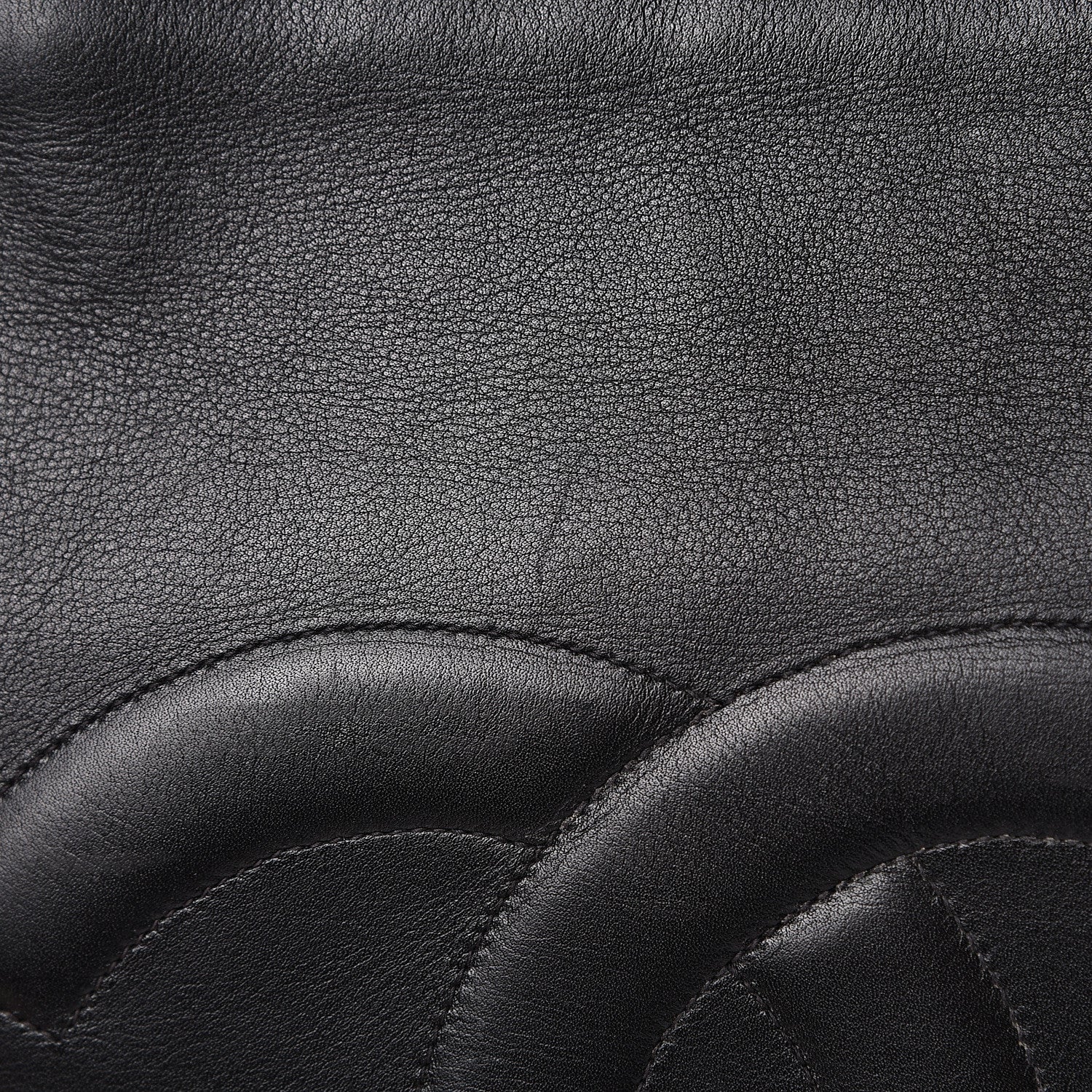 Chanel Lambskin CC Tote Black 16 of 18