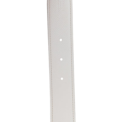 Hermes Epsom 32mm Royal Belt 95 Etain White 4 of 6